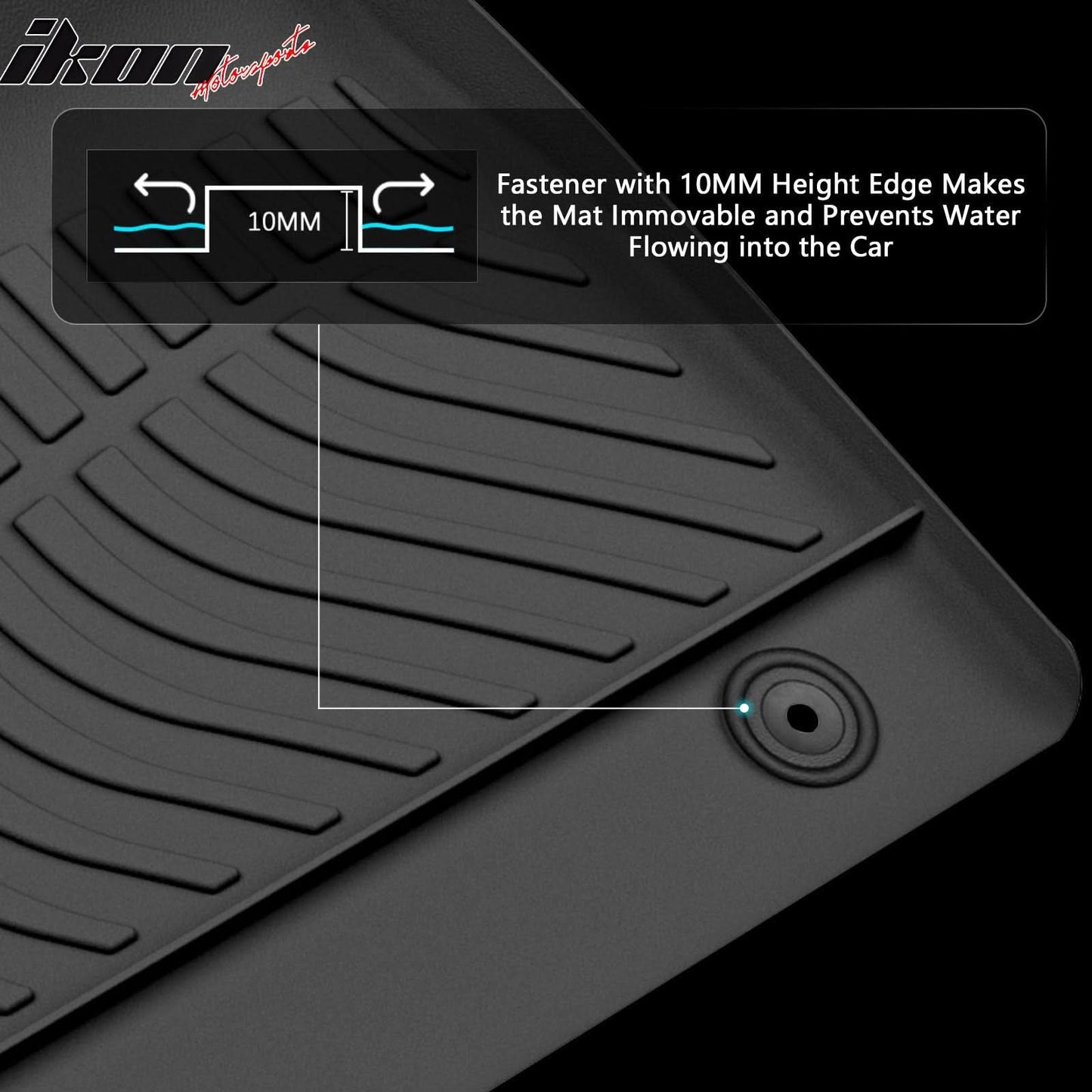 2022-2024 Hyundai Ioniq 5 Limited Heavy Duty Floor Mats 3D Carpet TPE