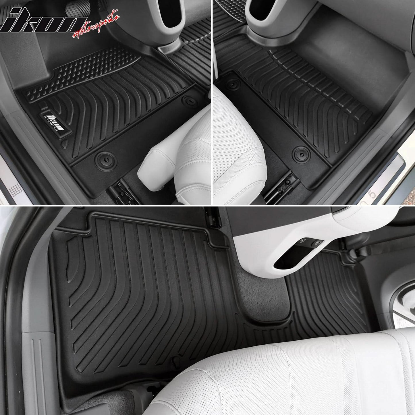 2022-2024 Hyundai Ioniq 5 Limited Heavy Duty Floor Mats 3D Carpet TPE