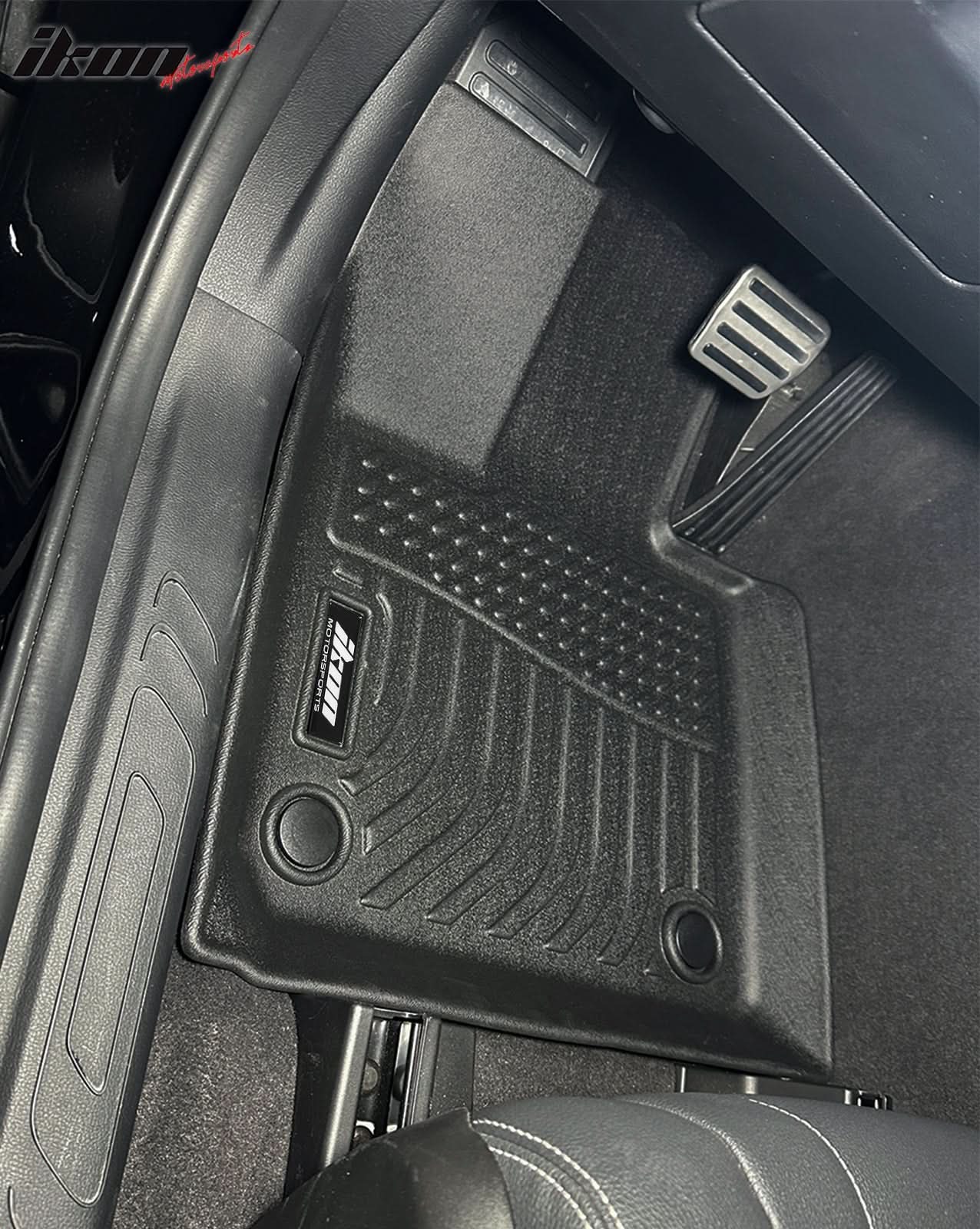 2023-2025 VinFast VF8 3D Molded TPE Floor Mats Front 2nd Row Liner 3PC