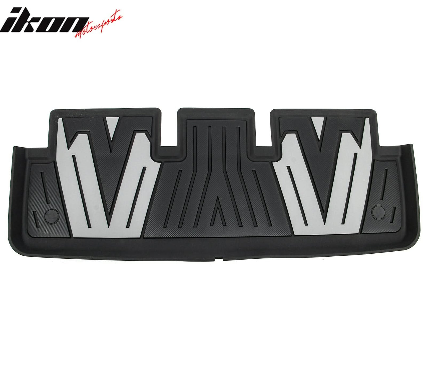 2024-2025 Tesla Model 3 3D Floor Mats Liner Black& Gray TPE Injection