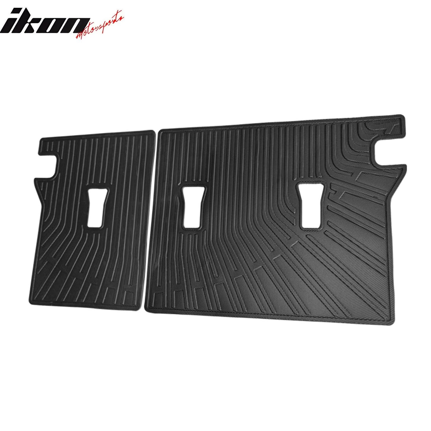 2024-2025 Chevrolet Trax Backrest Mats Rear Seat Liner Black TPE