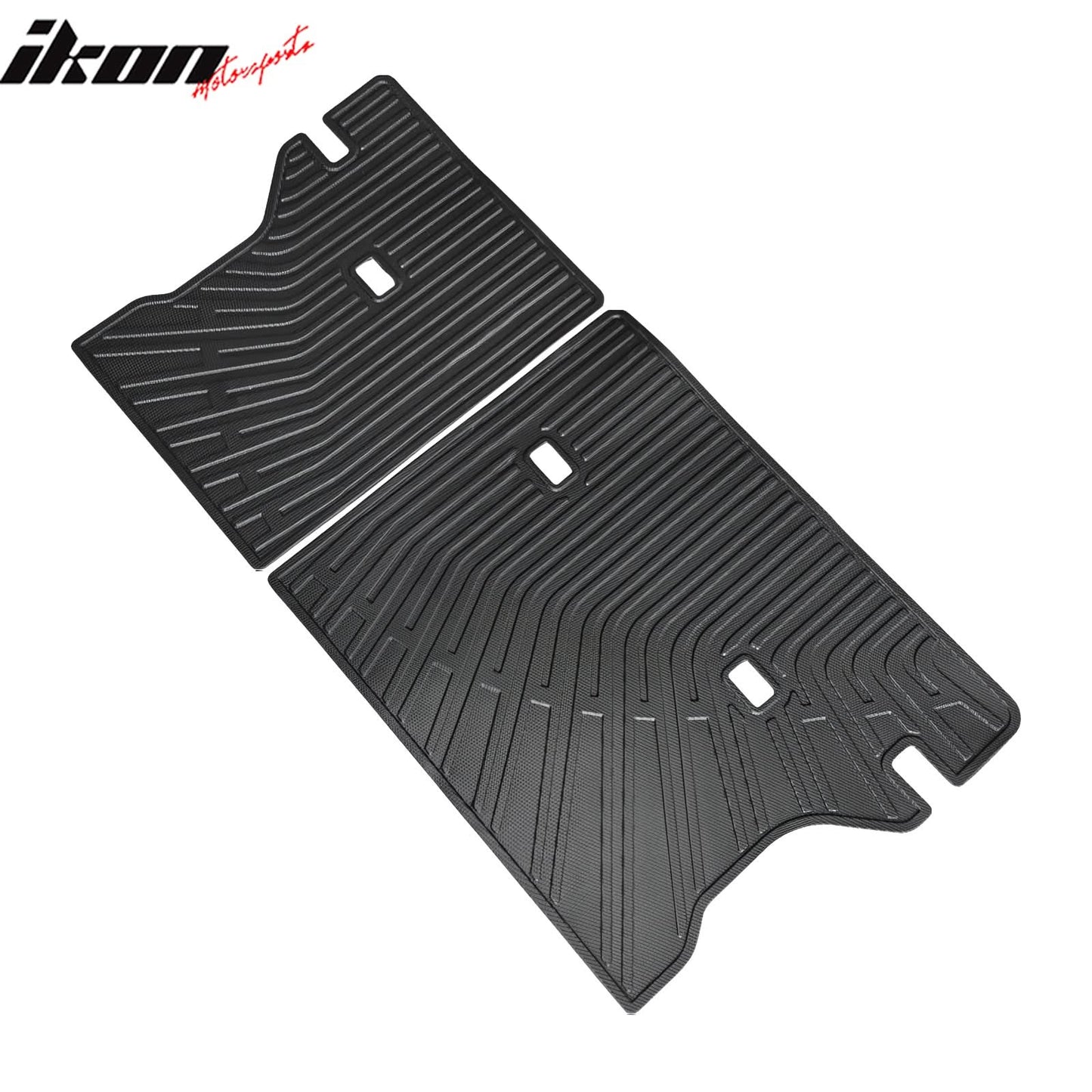 2022-2024 Toyota Corolla Cross Backrest Mats Rear Seat Liner Black TPE