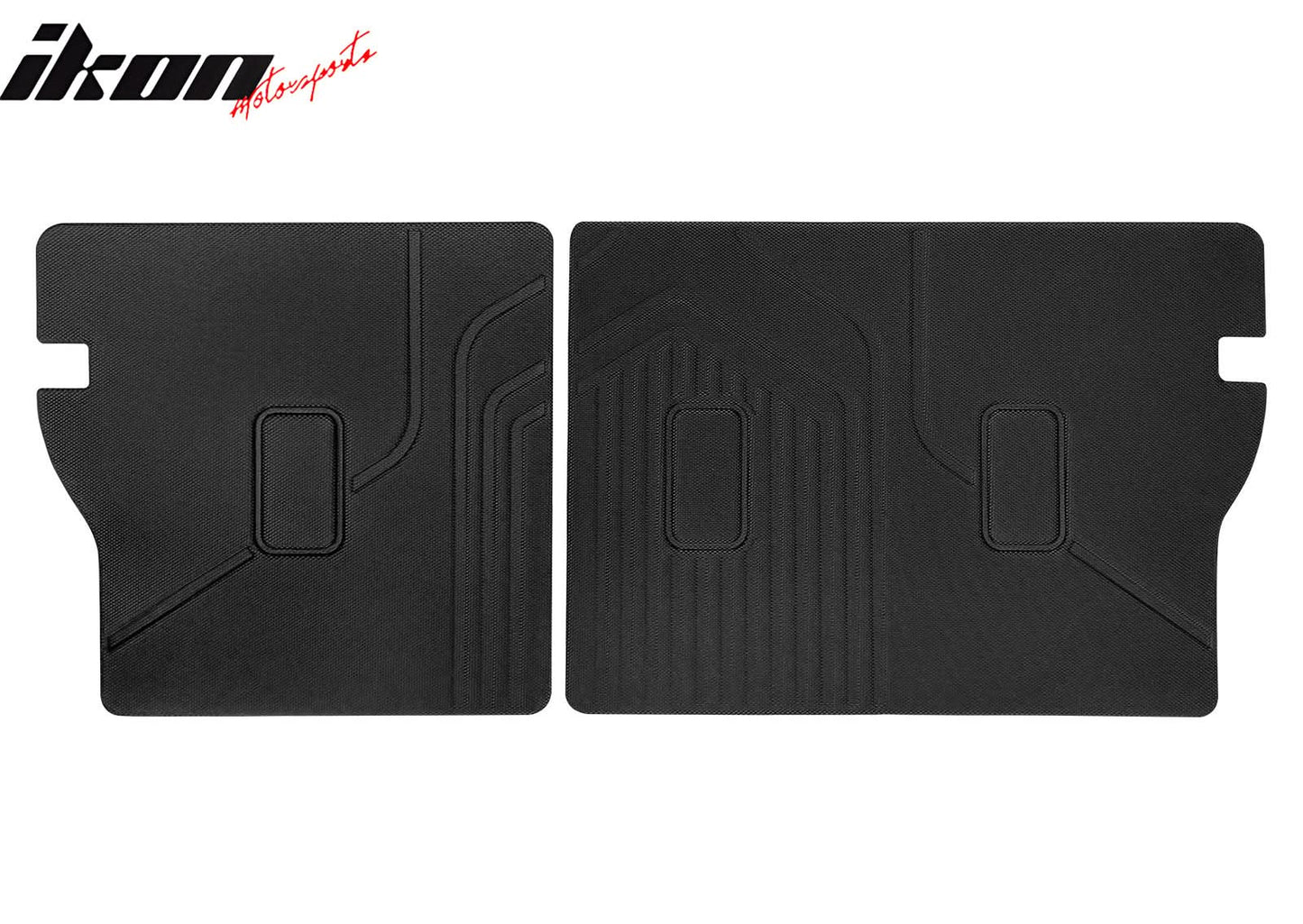 2018-2023 Subaru Crosstrek & Impreza Hatchback Backrest Mats Black XPE