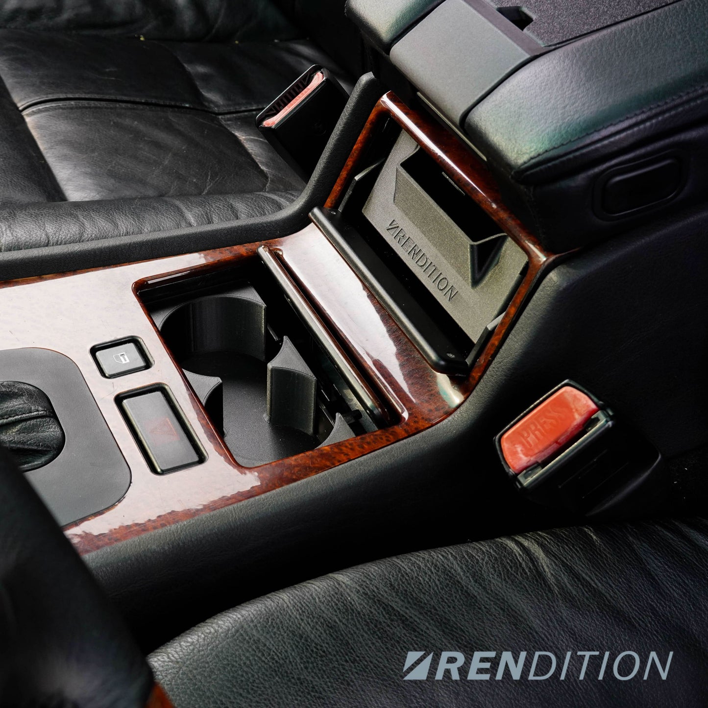 BMW E38 CENTER CONSOLE STORAGE DRAWER