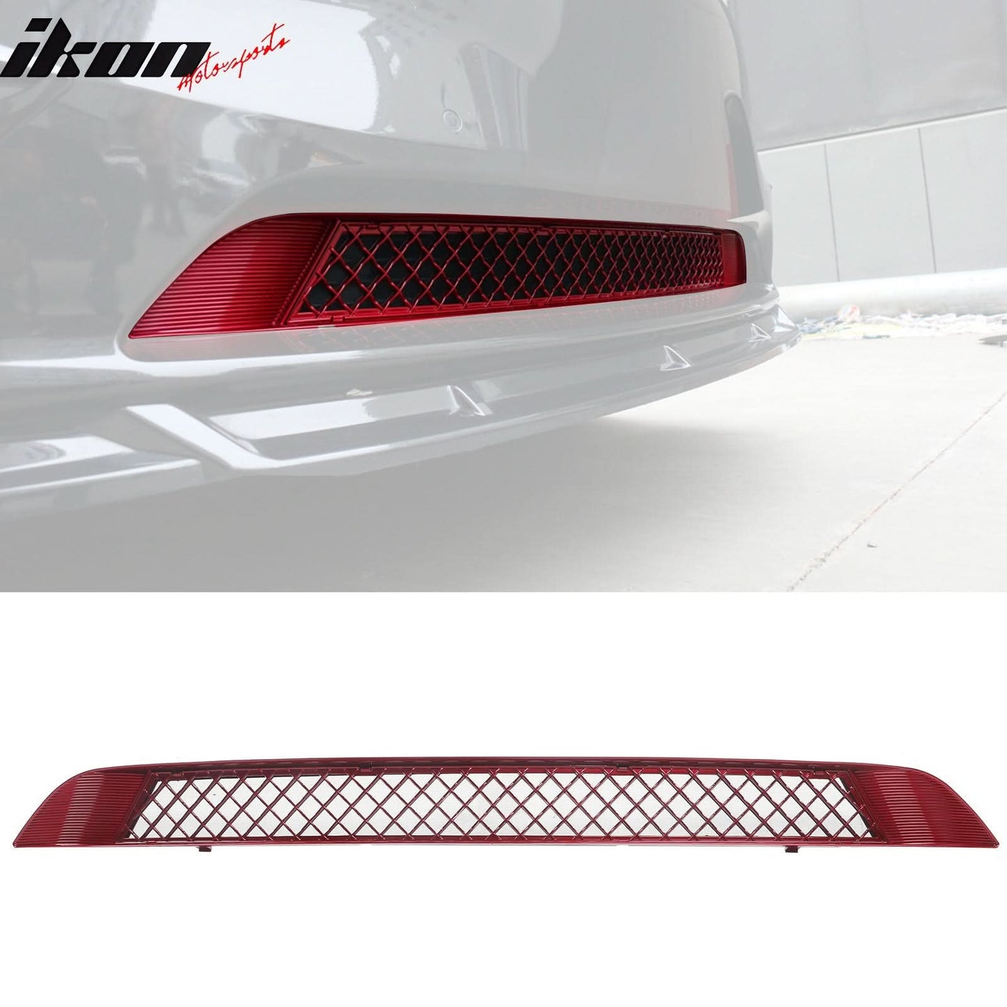 2020-2024 Tesla Model Y Red Air Vent Cover Intake Grille ABS 2PCS