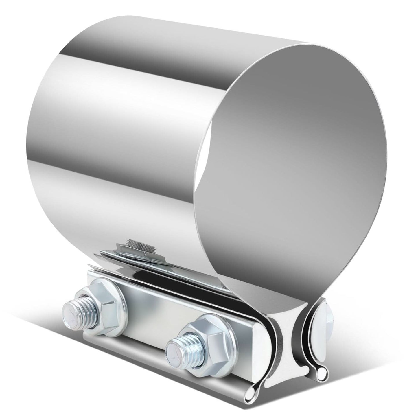 3.0" Butt Joint Exhaust Band Clamp Muffler Coupler Stainless Steel
