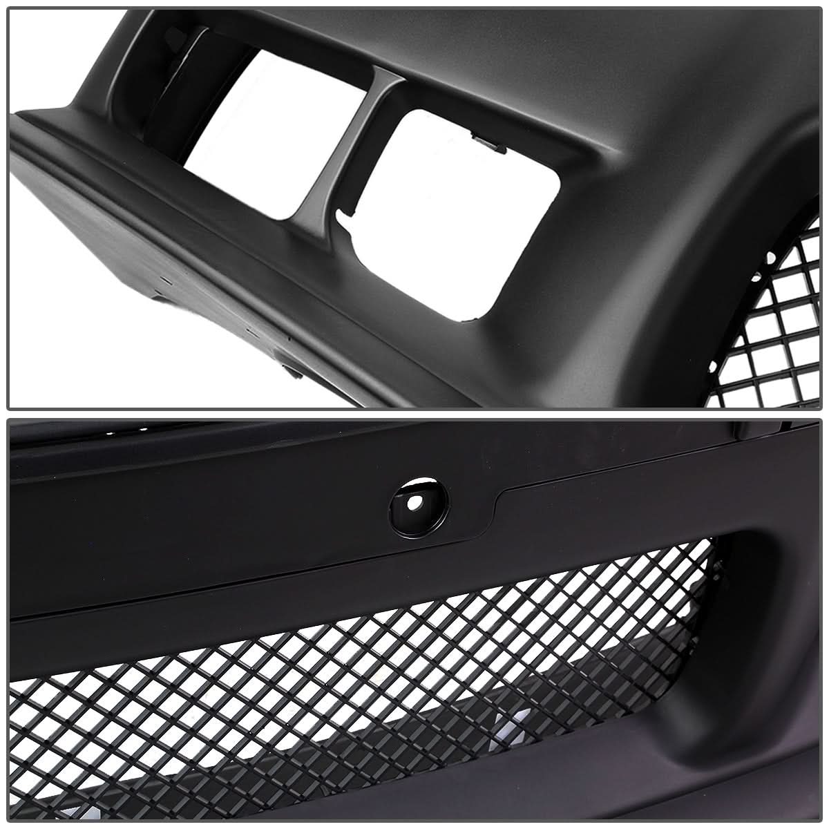 92-98 BMW E36 M3 Style Front Bumper - ABS