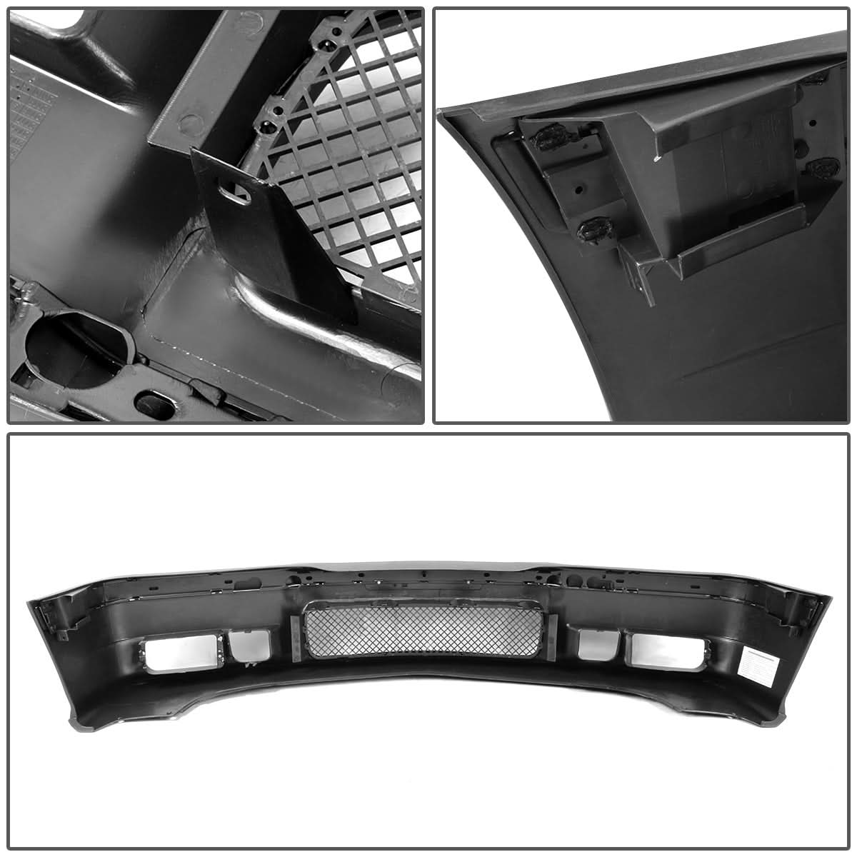 92-98 BMW E36 M3 Style Front Bumper - ABS