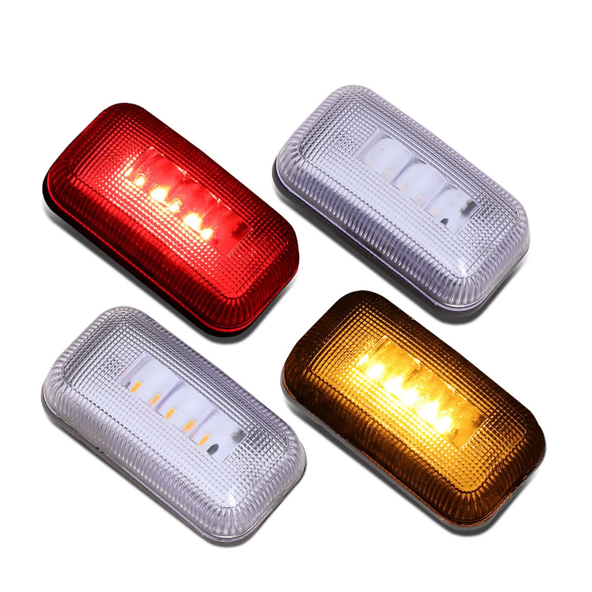 15-19 Chevrolet Silverado 2500HD 3500HD Dually Fender Light Kit Clear