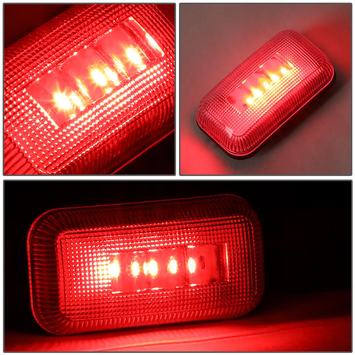 15-19 Chevrolet Silverado 2500HD 3500HD Dually Fender Light Kit Clear