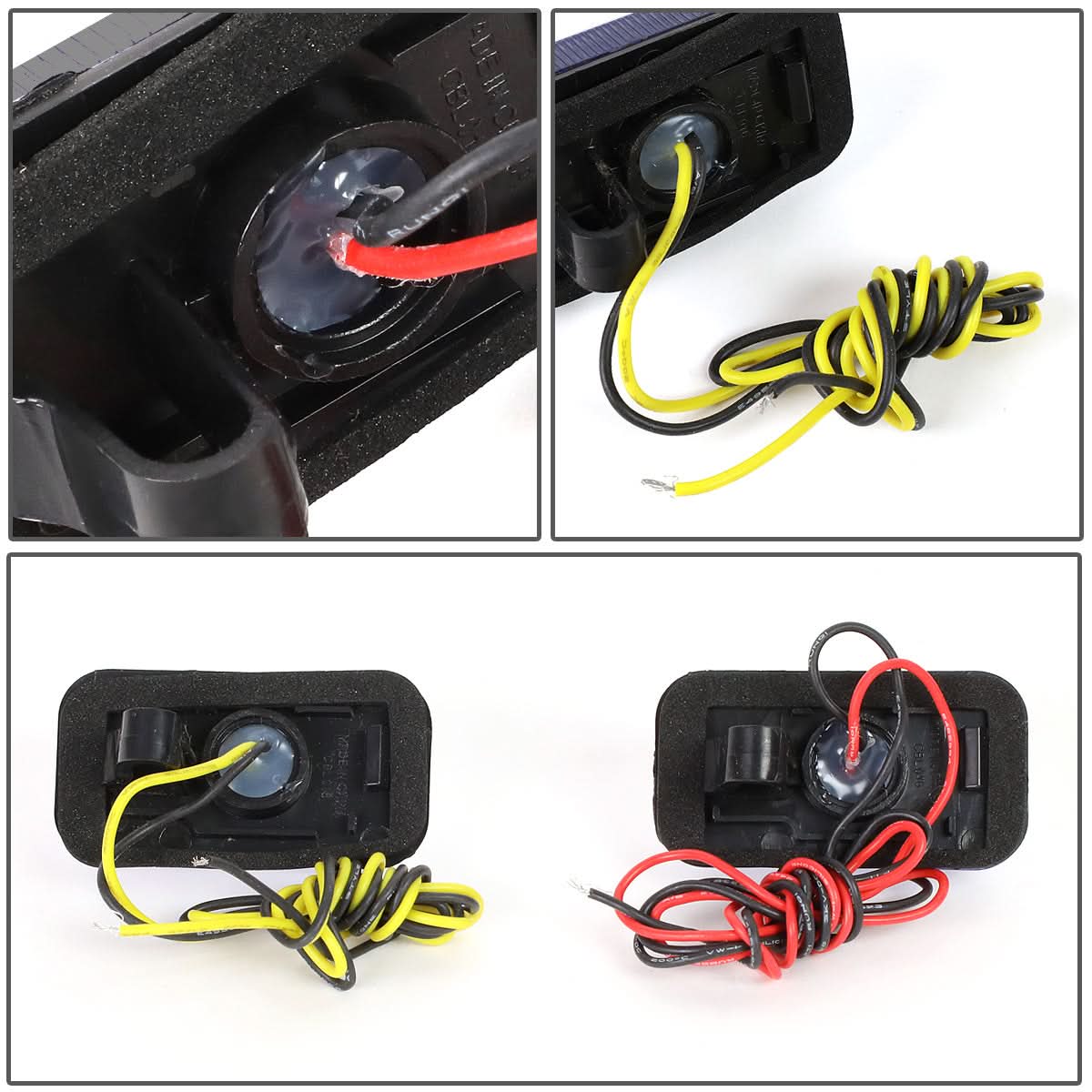 15-19 Chevy Silverado GMC Sierra 2500HD 3500HD Dually Fender Lights Smoked