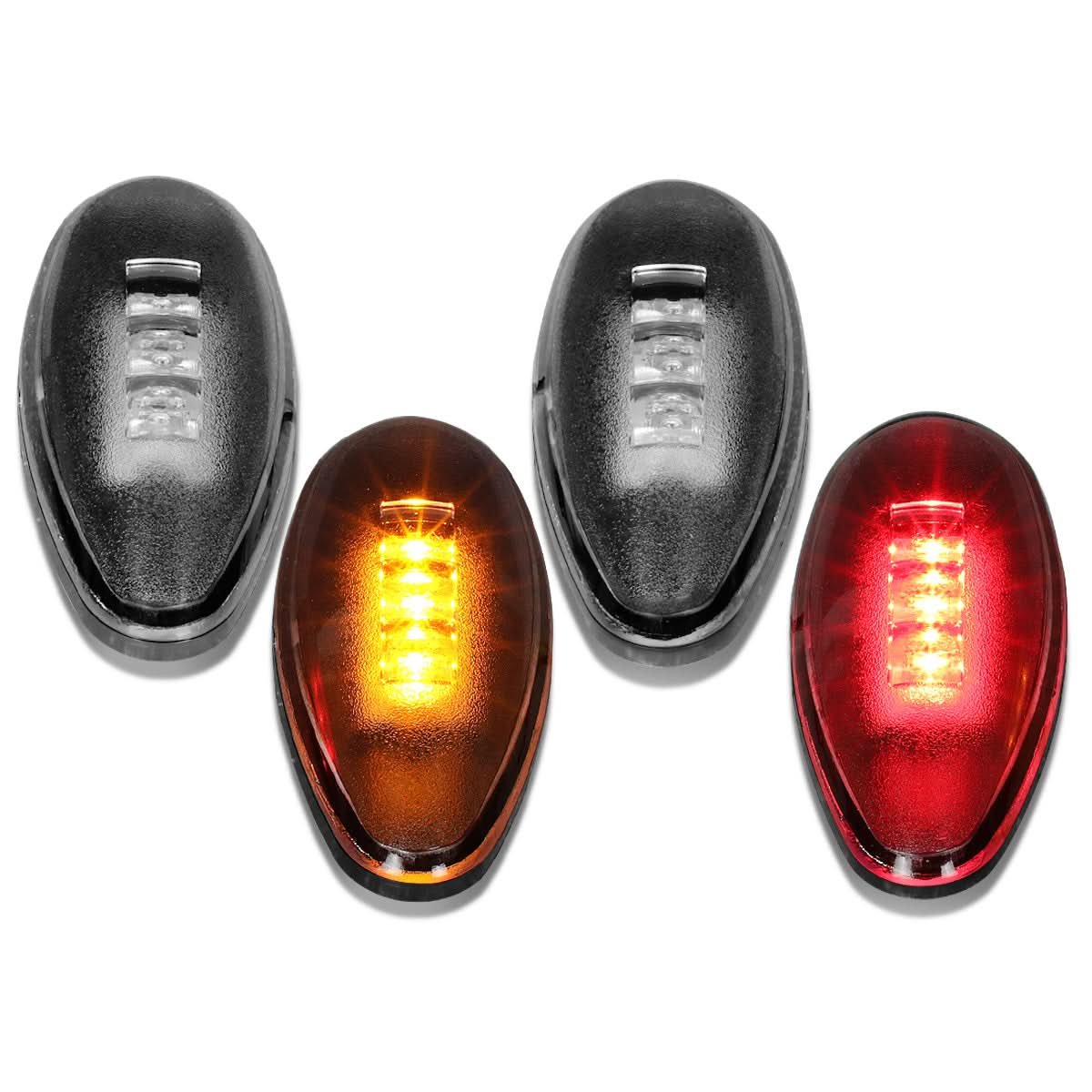 01-14 Chevrolet Silverado Sierra 2500HD 3500HD Dually Fender Lights 4PC