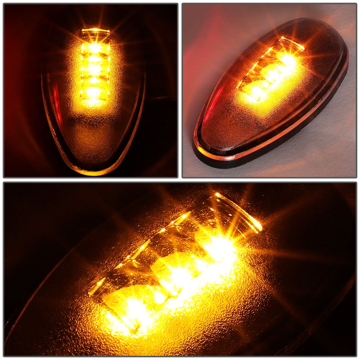 01-14 Chevy GMC Silverado Sierra 2500HD 3500HD Dually Fender Lights 4PC
