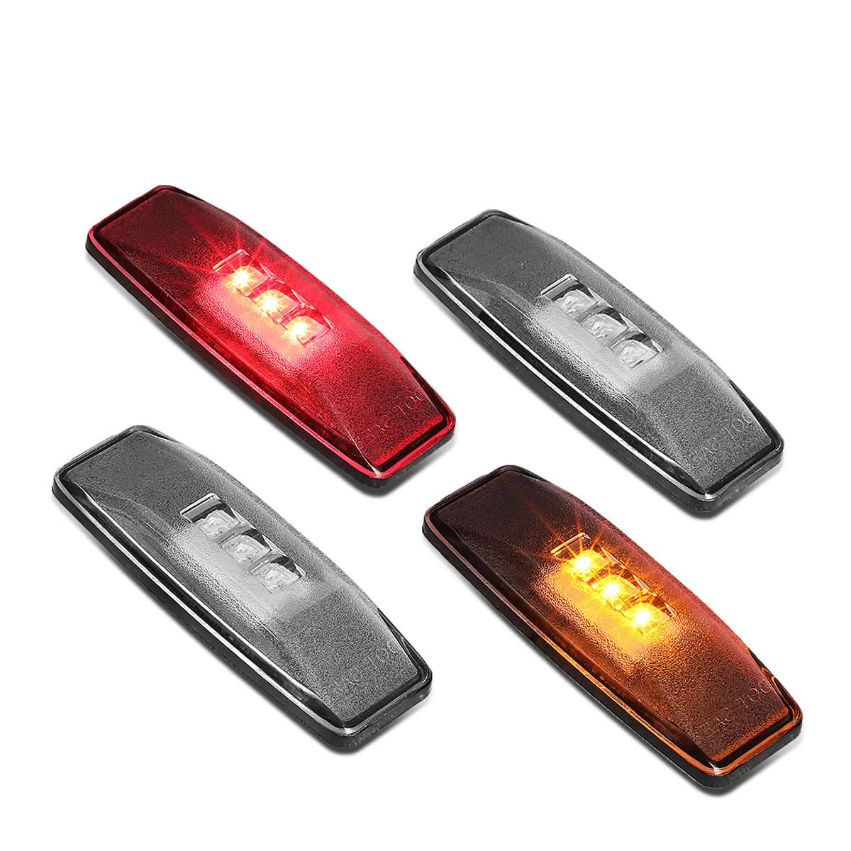 94-02 Dodge Ram 1500 2500 3500 Dually Fender Light Kit 4PC Clear