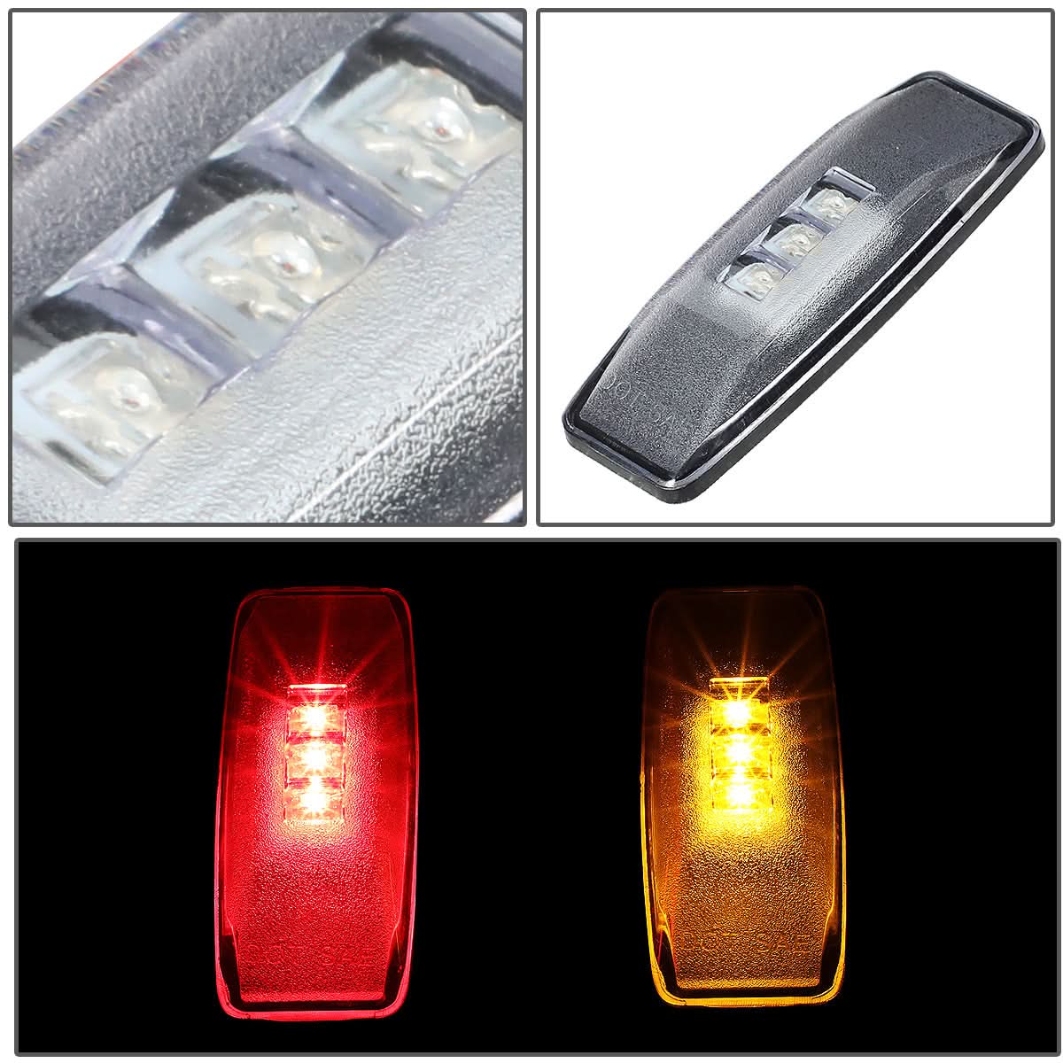 94-02 Dodge Ram 1500 2500 3500 Dually Fender Light Kit 4PC Clear