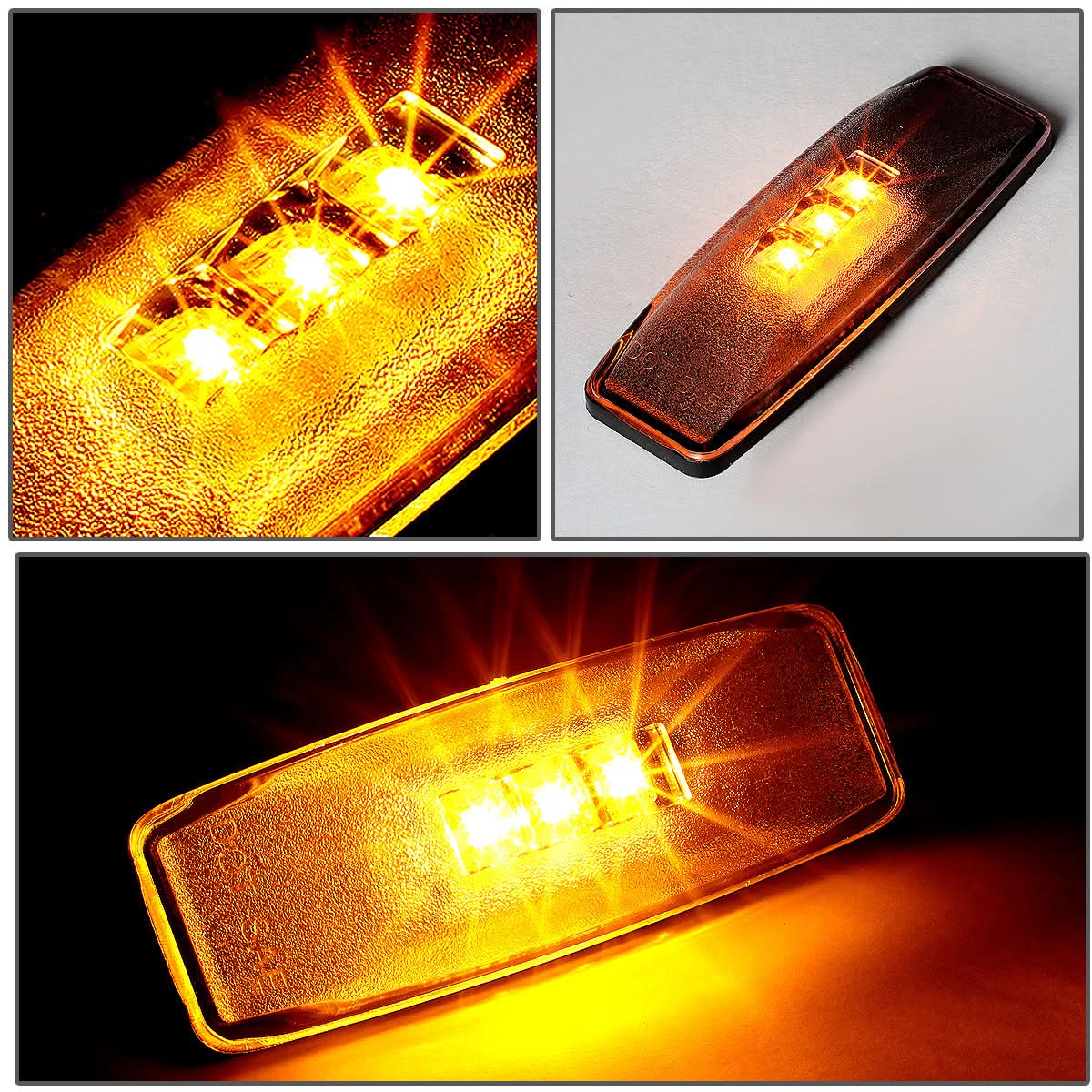 94-02 Dodge Ram 1500 2500 3500 Dually Smoke Fender Light Set 4PC