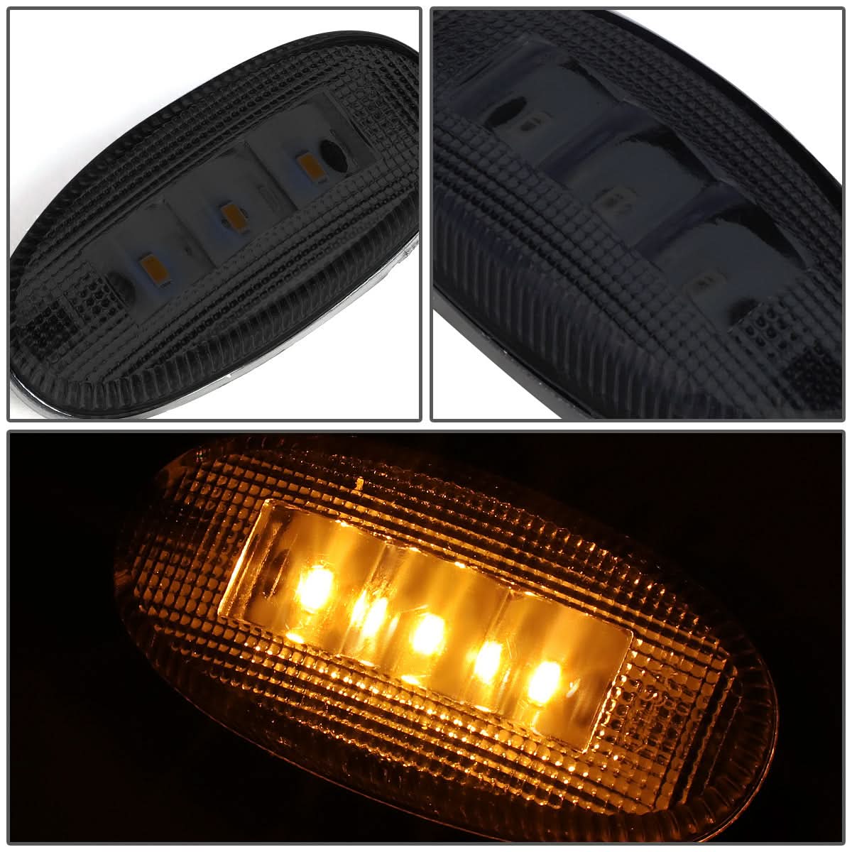 2011-2018 Ford Super Duty Smoke Fender Light