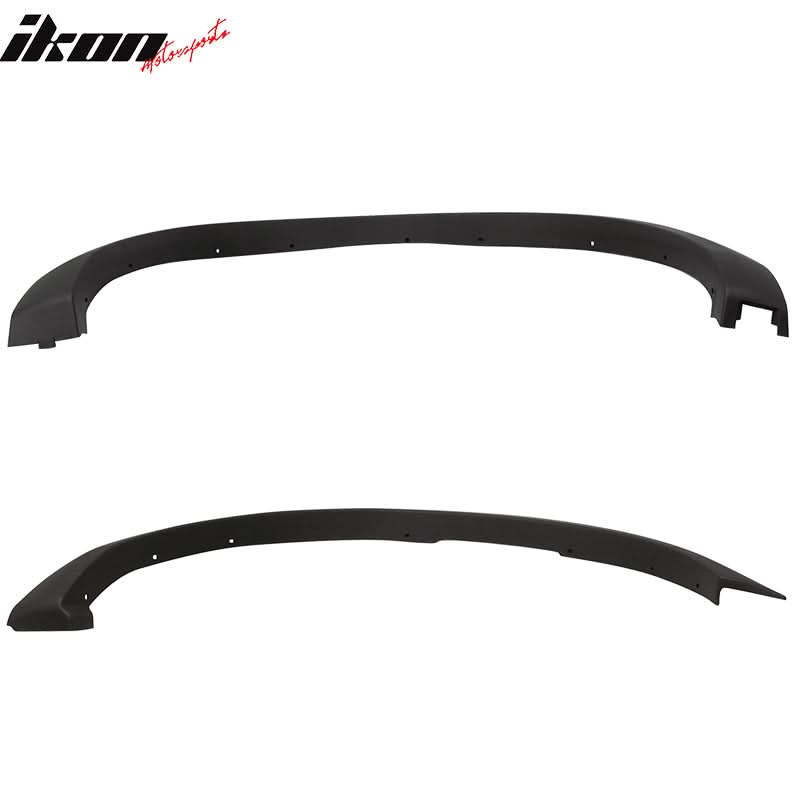 2009-2018 Dodge Ram 1500 Unpainted Black Fender Flares PP 4PCS
