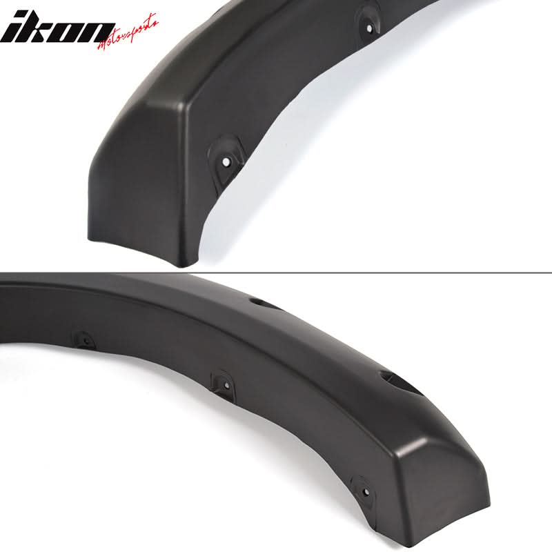 2010-2018 Dodge Ram 2500 3500 Pocket Rivet Black Fender Flares PP 4PC