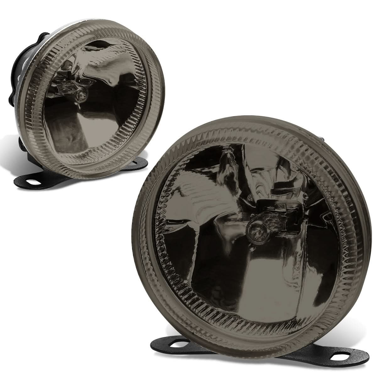 Universal Round 3.5 Inch Smoke Fog Lights with H3 Bulb