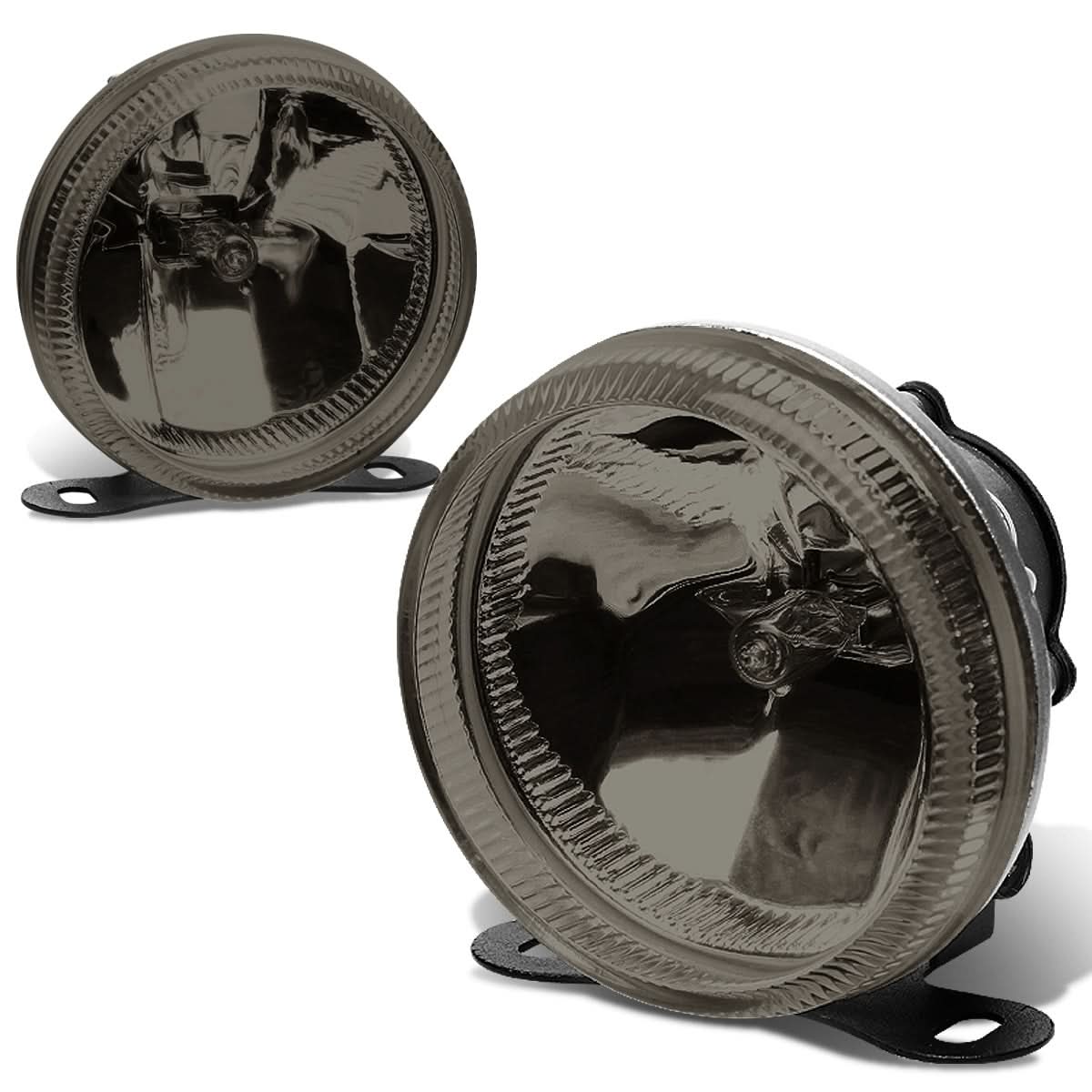 Universal Round 3.5 Inch Smoke Fog Lights with H3 Bulb