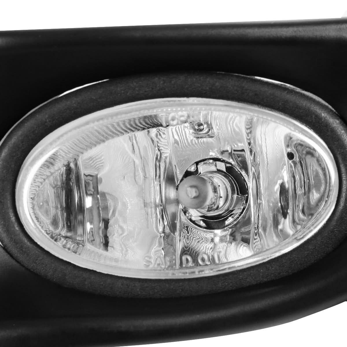 2003-2005 Honda Accord 4-Door Fog Lights with Switch - Clear H11