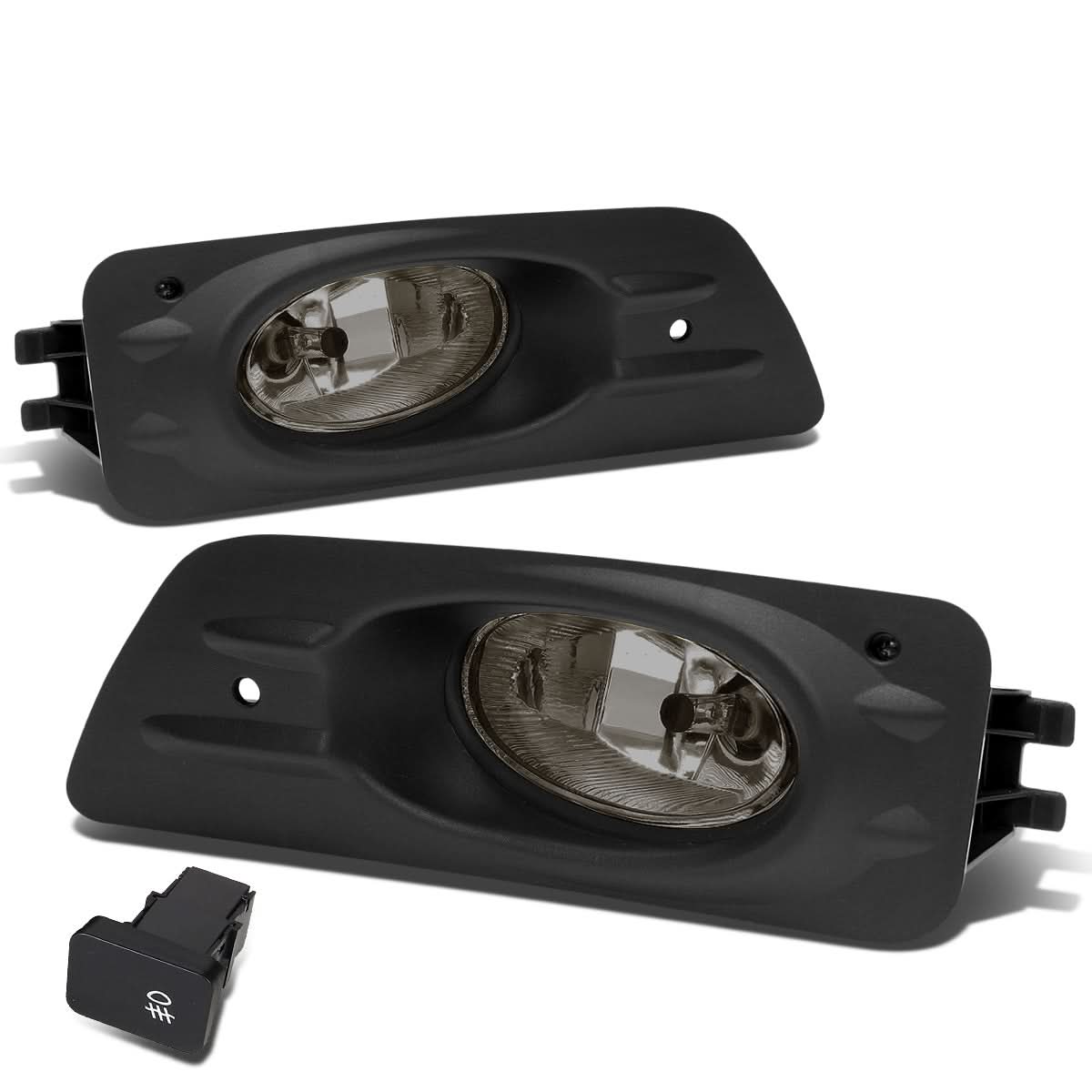 06-07 Honda Accord 4-Dr Fog Lights w/ Switch H11 Bulb Smoke