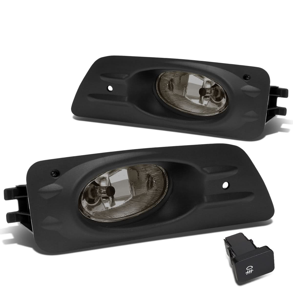 06-07 Honda Accord 4-Dr Fog Lights w/ Switch H11 Bulb Smoke