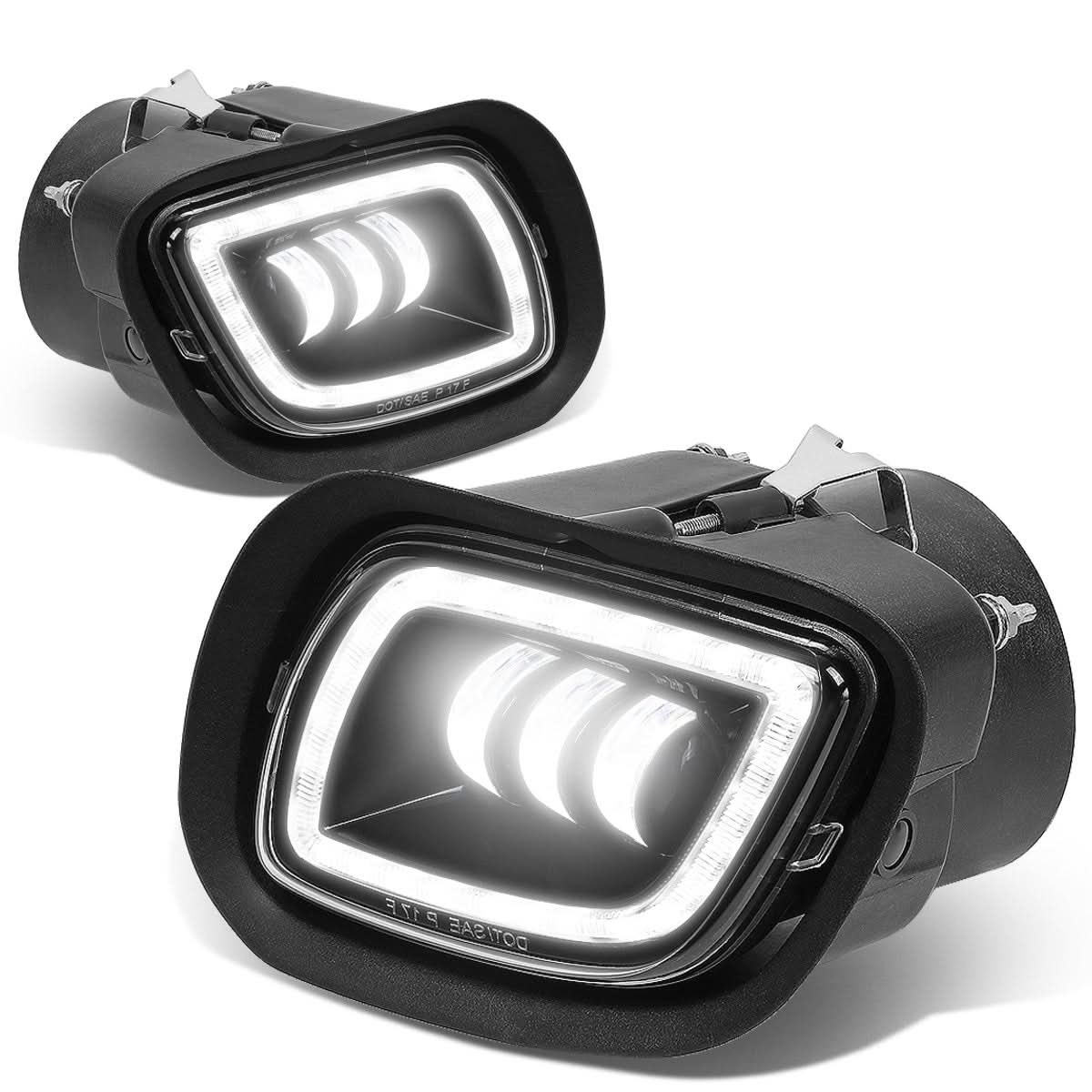 2008-2017 Freightliner Cascadia Black Fog Lights