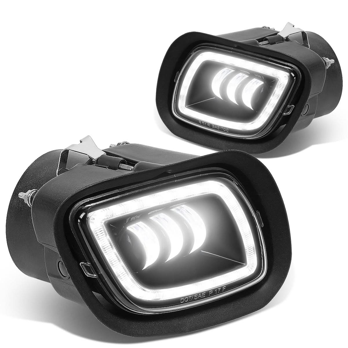 2008-2017 Freightliner Cascadia Black Fog Lights