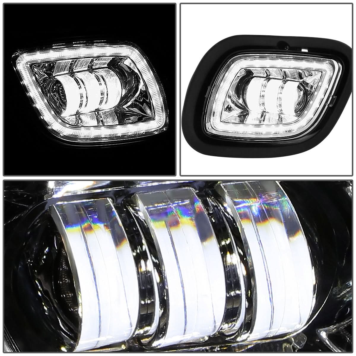 2008-2017 Freightliner Cascadia Clear Fog Lights