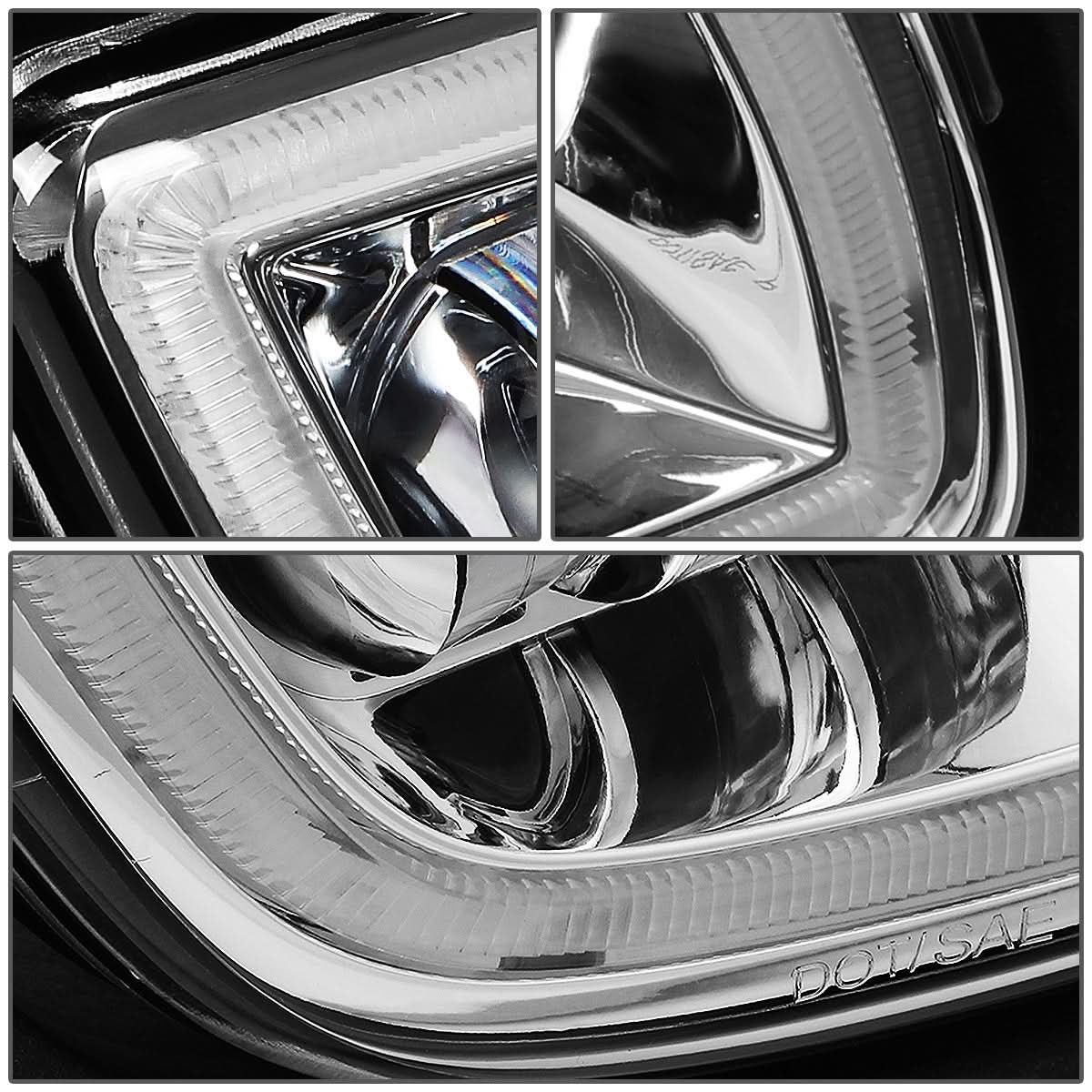 2008-2017 Freightliner Cascadia Clear Fog Lights