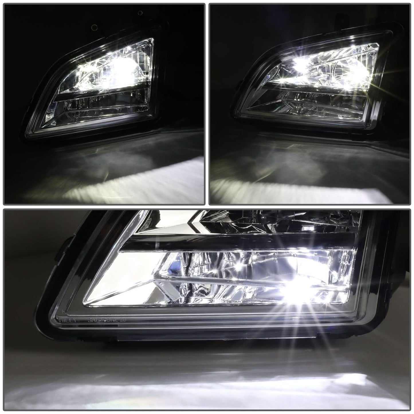 2018-2022 Volvo VNL Full LED Chrome Fog Lights