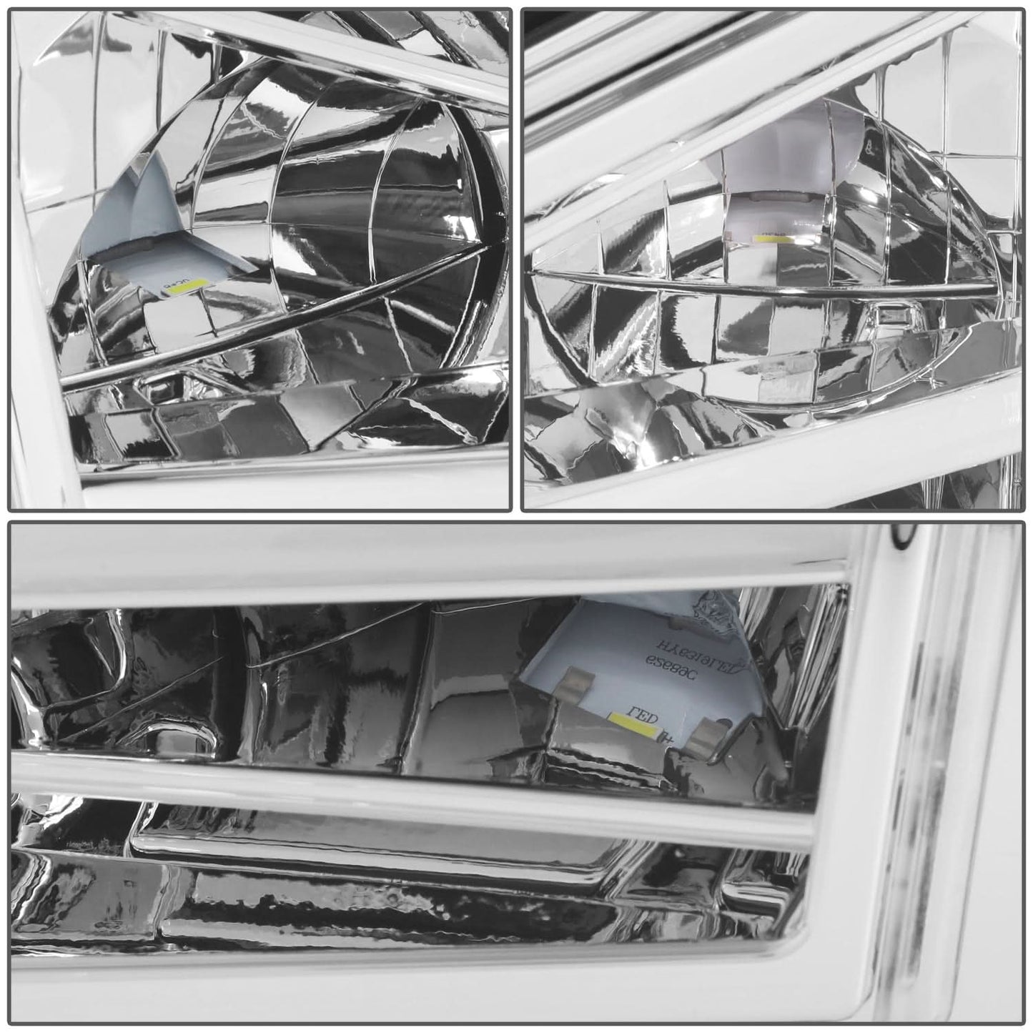 2018-2022 Volvo VNL Full LED Chrome Fog Lights