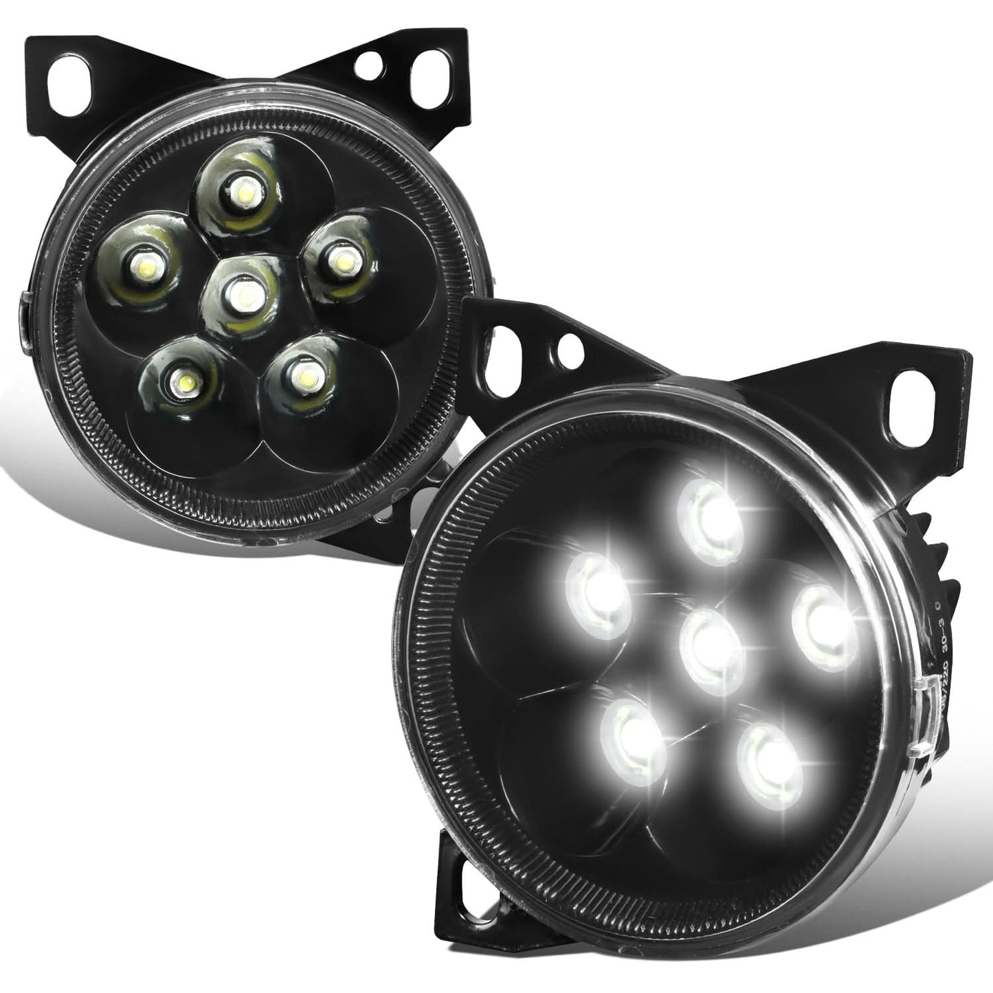 08-15 Kenworth T660 / 13-20 Peterbilt 579 / 11-20 Peterbilt 587 LED Fog Lights