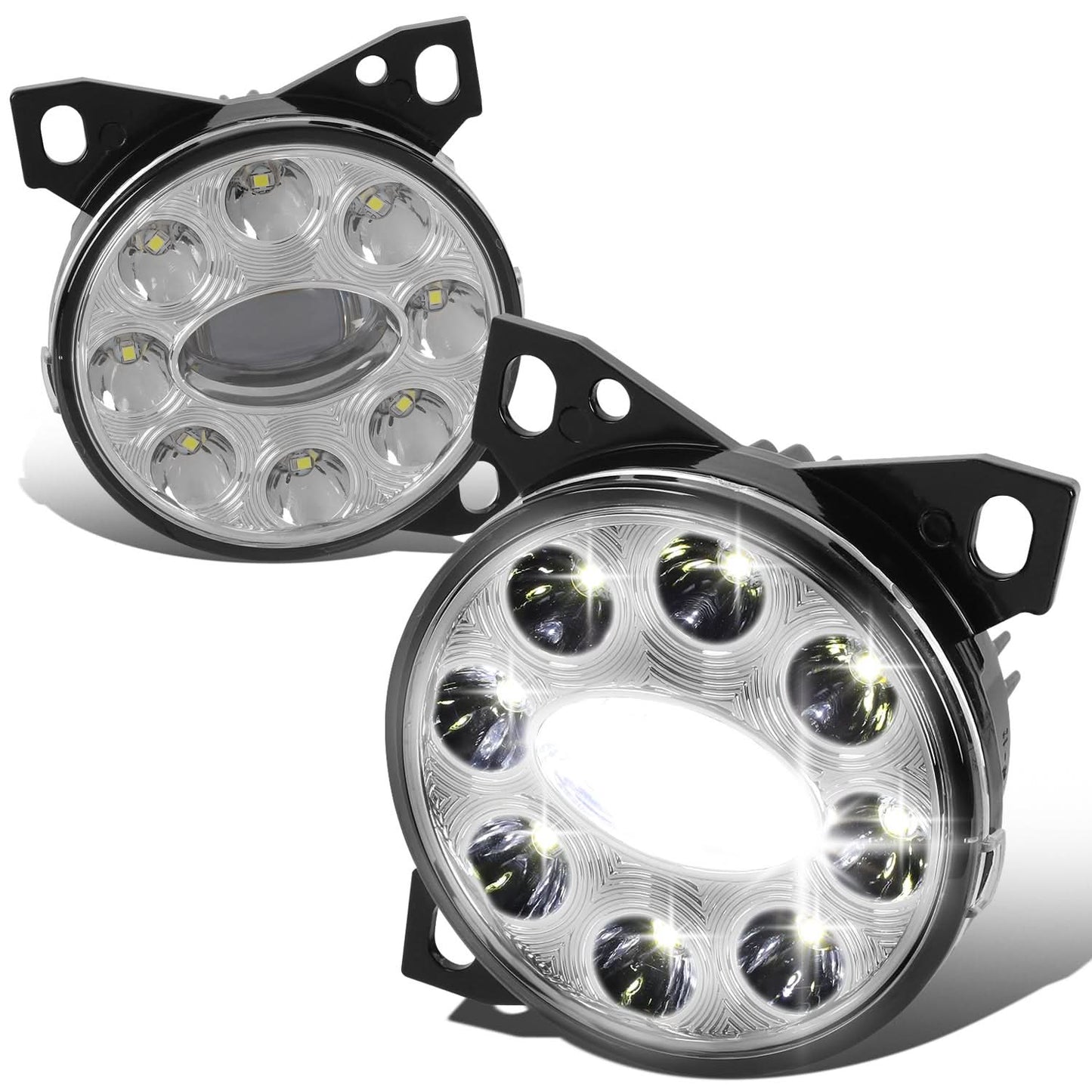 08-20 Kenworth T660 / Peterbilt 579 587 Projector Full LED Fog Lights