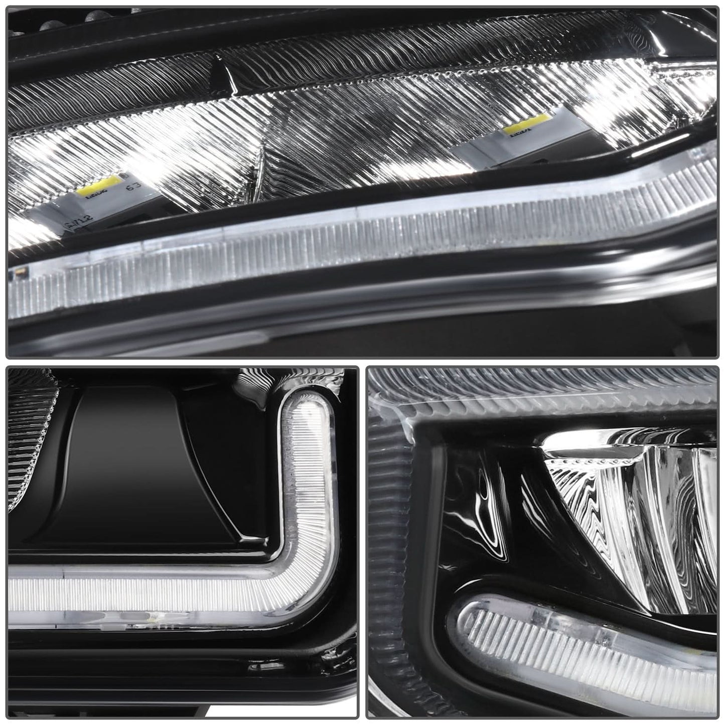 2019-2021 Dodge Ram 1500 2500 3500 LED Fog Lights - Left + Right