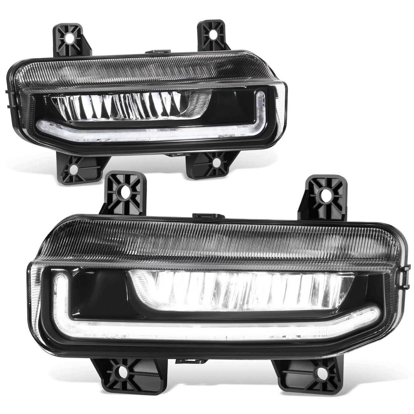 2019-2021 Dodge Ram 1500 2500 3500 LED Fog Lights - Left + Right