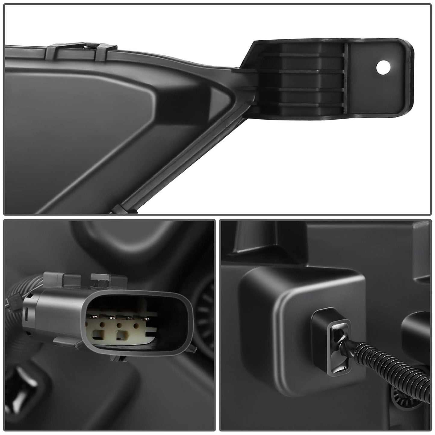 2021-2023 Ford F-150 LED Projector Fog Lights Black