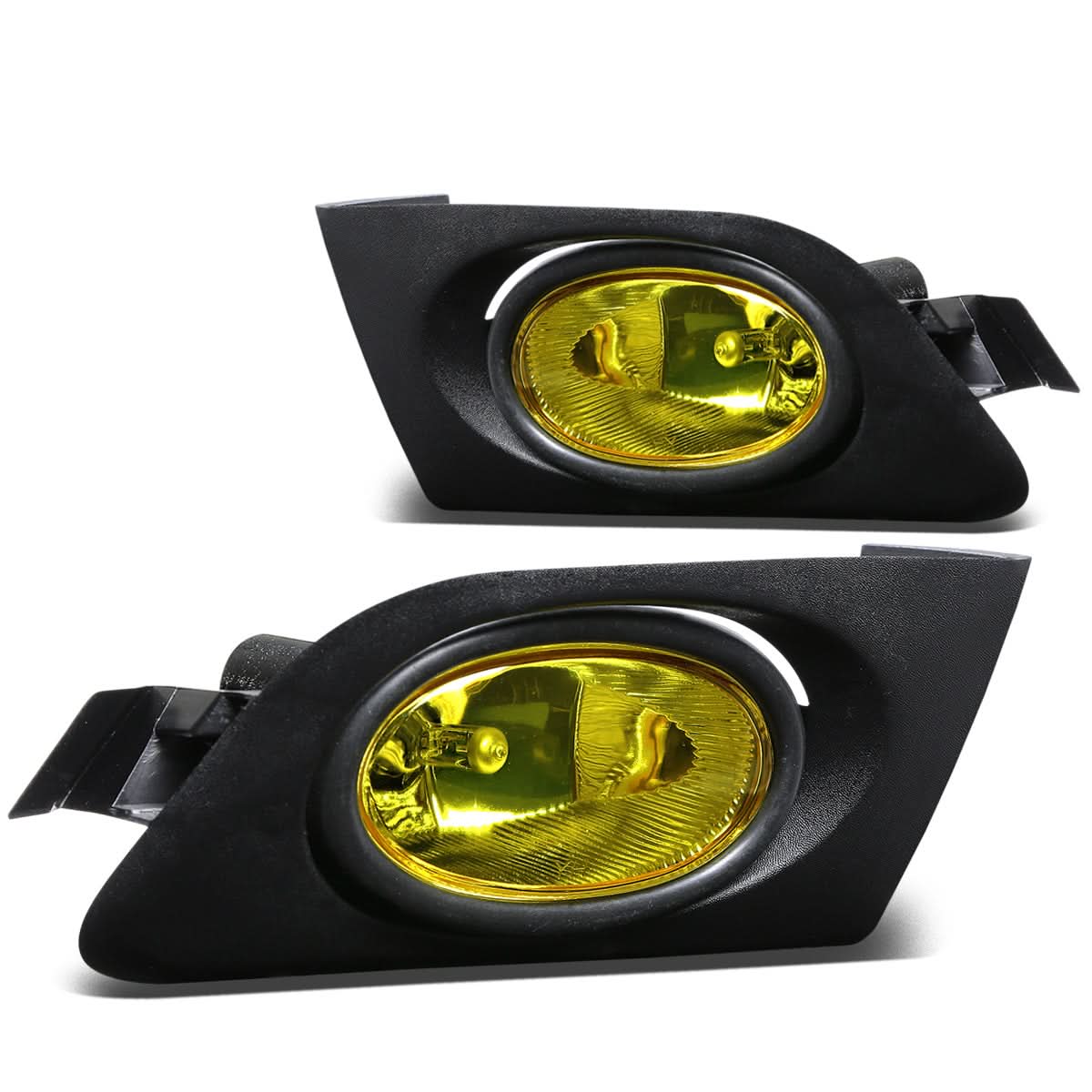 2001-2003 Honda Civic Fog Lights w/ Switch & H11 Bulb - Amber