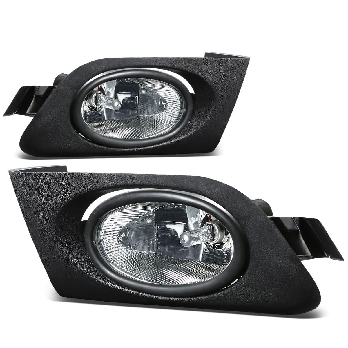 2001-2003 Honda Civic Fog Lights with Switch Clear H11 Bulb