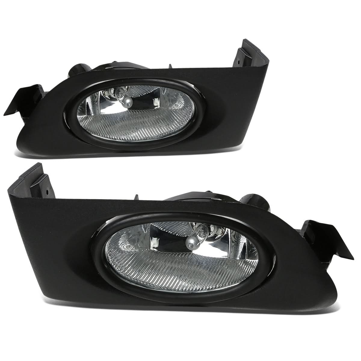 2001-2003 Honda Civic Fog Lights with Switch Clear H11 Bulb
