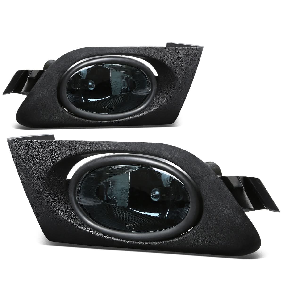 01-03 Honda Civic Fog Lights w/ Switch & H11 Bulb - Smoke
