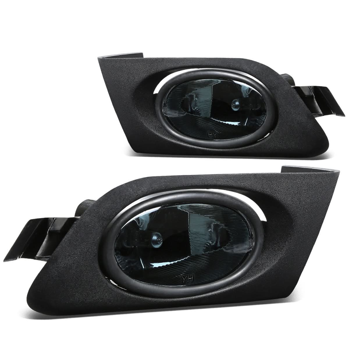 01-03 Honda Civic Fog Lights w/ Switch & H11 Bulb - Smoke