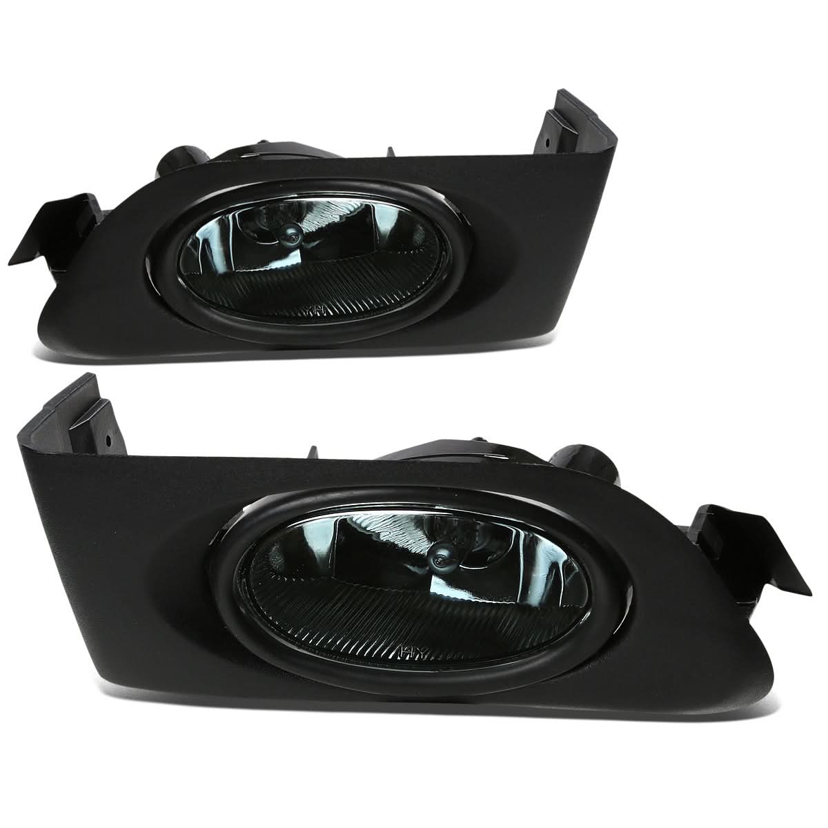 01-03 Honda Civic Fog Lights w/ Switch & H11 Bulb - Smoke