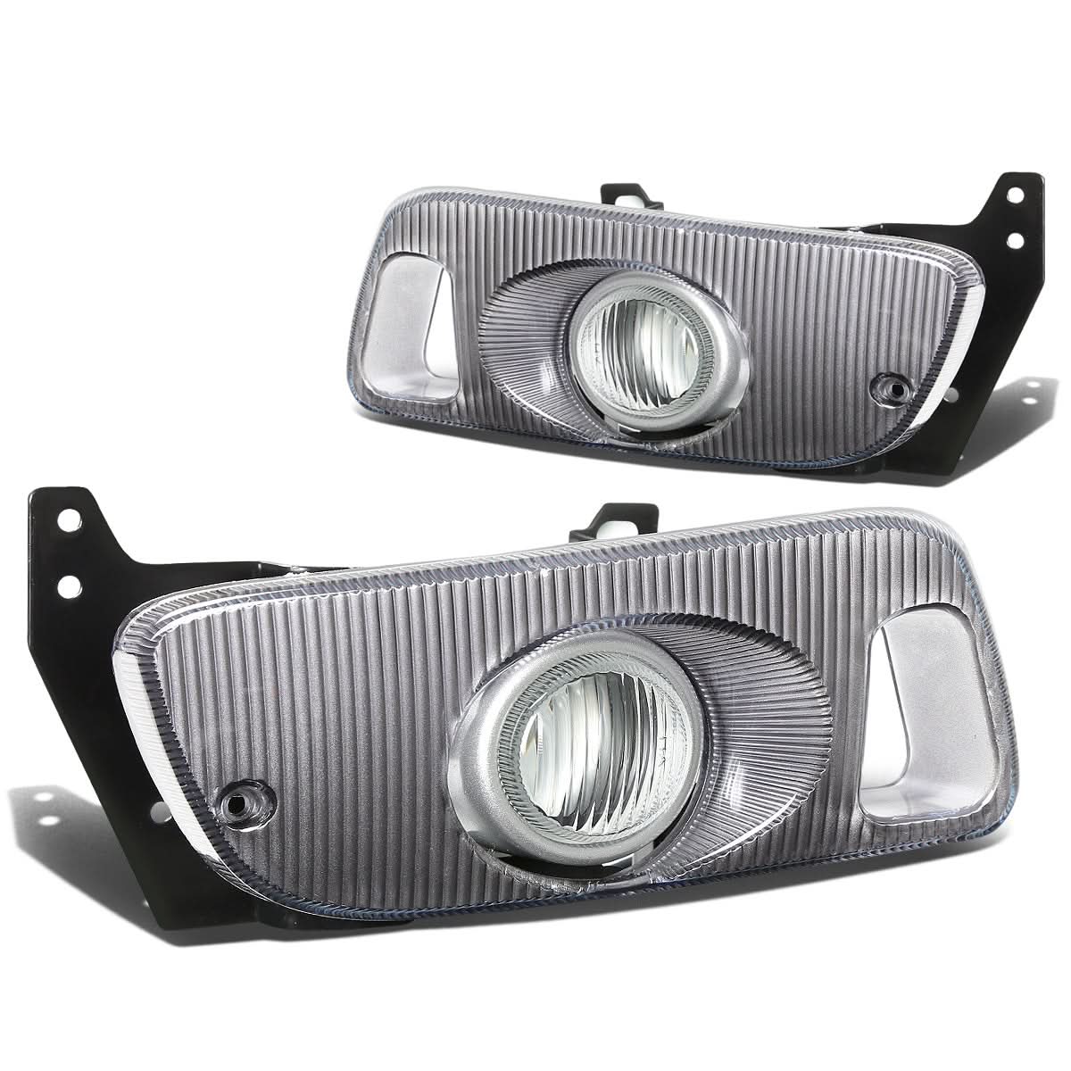 1992-1995 Honda Civic Fog Lights with Switch - Clear H3 Bulb