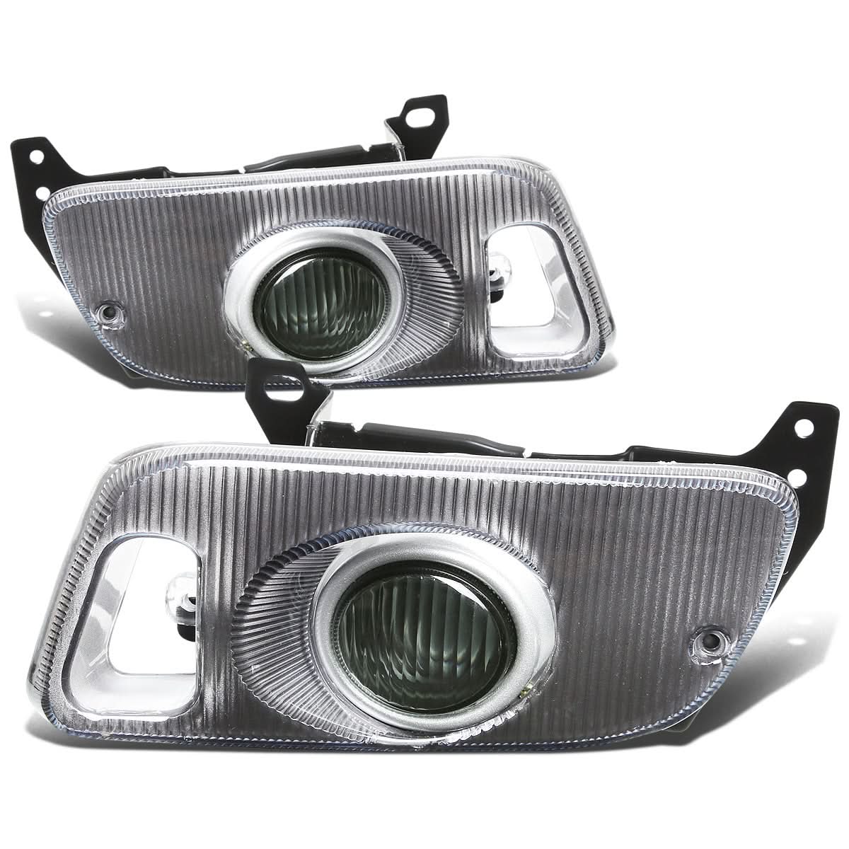 92-95 Honda Civic Fog Lights w/ Switch & H3 Bulb - Smoke