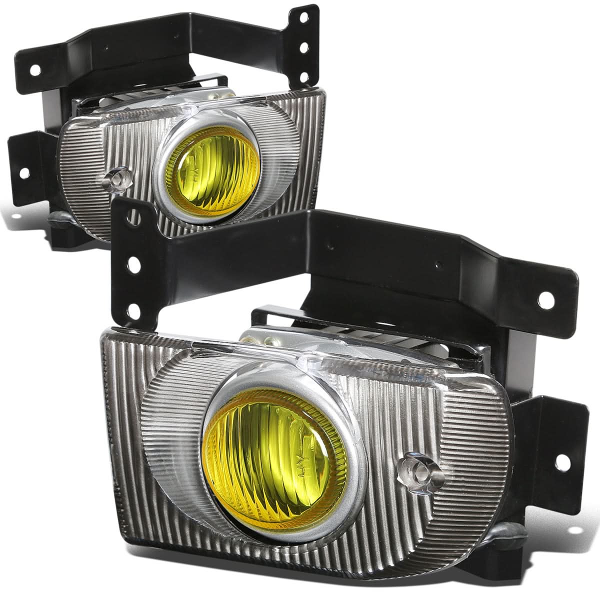 92-95 Honda Civic 4-Door Fog Lights w/ Switch - H3 Bulb Amber