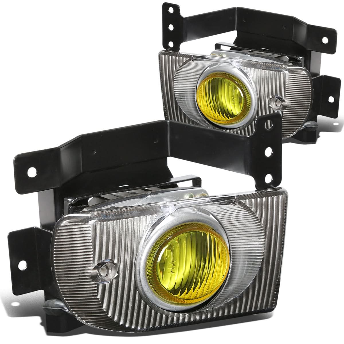 92-95 Honda Civic 4-Door Fog Lights w/ Switch - H3 Bulb Amber