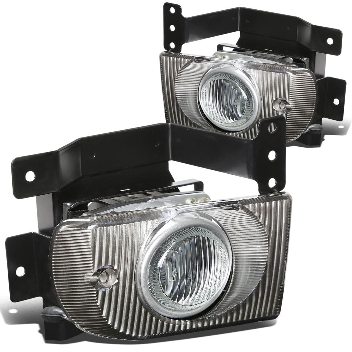 92-95 Honda Civic 4-Door Fog Lights w/ Switch & H3 Bulb - Clear